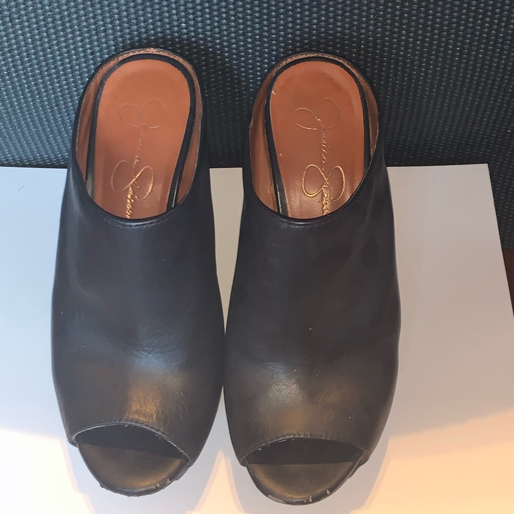 Jessica Simpson Open-Toed Wedges